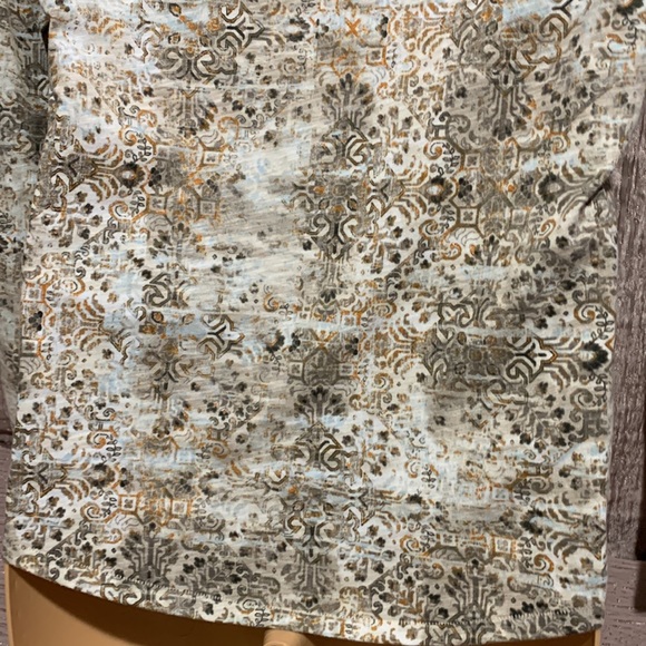 Sonoma Knit Top Blouse Cream Brown XL🌀 - Picture 10 of 13